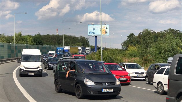 Na Jin spojce v ptek hoela dodvka. (13.7.2018)