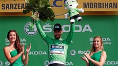 Peter Sagan, lídr bodovací soute na Tour.