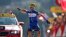 SÓLOJÍZDA. Julian Alaphilippe ovládl desátou etapu a na Tour si pipsal své...