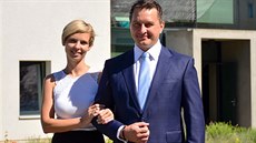 Jakub Krofián s manželkou Alenou. Jakub Krofián s manželkou Alenou.