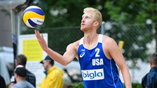 Chase Budinger jako plážový volejbalista Chase Budinger jako plážový volejbalista