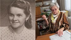 Pamětnice Miroslava Chmelíková chodila do školy kousek od kostela, kde se v... Pamětnice Miroslava Chmelíková chodila do školy kousek od kostela, kde se v...