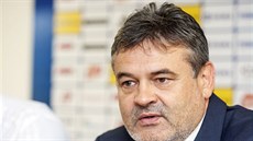 Ladislav Minář, sportovní ředitel Olomouce, hovoří na předsezónní tiskové... Ladislav Minář, sportovní ředitel Olomouce, hovoří na předsezónní tiskové...