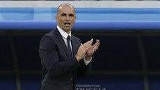 Trenér belgických fotbalistů Roberto Martinez. Trenér belgických fotbalistů Roberto Martinez.