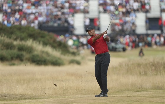 Americký golfista Tiger Woods na British Open