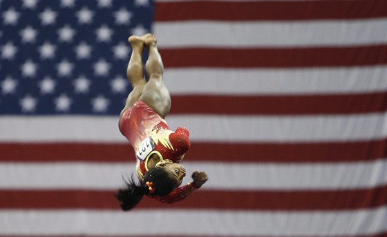 Americká sportovní gymnastka Simone Bilesová