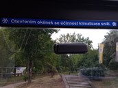 Klimatizace v tramvaji