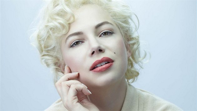 Hereka Michelle Williamsová jako Marilyn Monroe ve filmu Mj týden s Marilyn