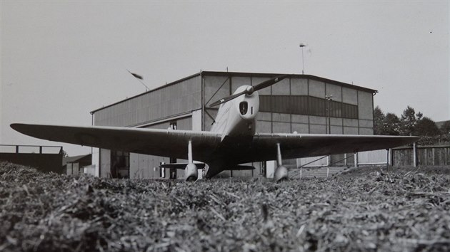Letadlo znaky Tatra Studnka.