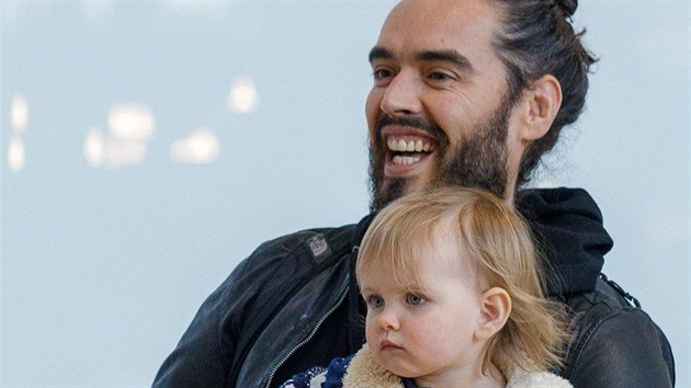 Russell Brand s dcerou Mabel
