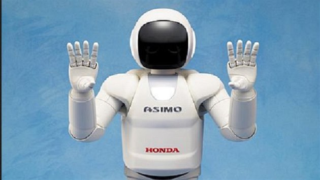 Humanoidní robot Asimo je první dvounohý chodící robot.