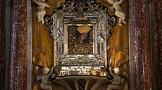 Posvátný obraz v kostele Zázrané Panny Marie Sinjské