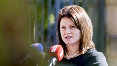 Kandidátka na ministryni práce a sociálních věcí Jana Maláčová se v Lánech... Kandidátka na ministryni práce a sociálních věcí Jana Maláčová se v Lánech...