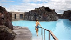 Luxusní hotel The Retreat v Blue Lagoon nedaleko islandského Reykjavíku. Luxusní hotel The Retreat v Blue Lagoon nedaleko islandského Reykjavíku.