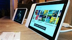 Předprodukční vzorek Lenovo Smart Display v salonku Lenova na CES 2018 v Las... Předprodukční vzorek Lenovo Smart Display v salonku Lenova na CES 2018 v Las...