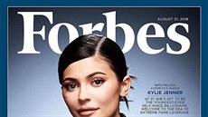Kylie Jennerová na titulce magazínu Forbes (srpen 2018)