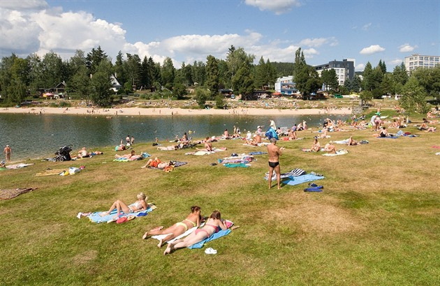 Jablonecká pehrada zaznamenala teplotní rekord.