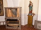 Pvodn stav varhan v kostele svat Marie Magdaleny v Detnm v Orlickch...