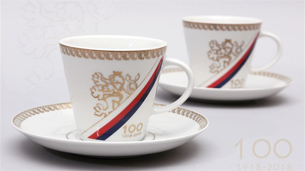 Pamtn porcelnov set