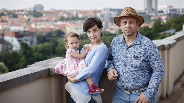 Murat Temirov s rodinou (27. ervence 2018)