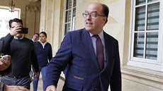 Bývalý opoziční předseda venezuelského parlamentu Julio Borges, kterého... Bývalý opoziční předseda venezuelského parlamentu Julio Borges, kterého...