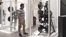 Pohled na část exponátů výstavy Český kinematograf – Počátky filmového... Pohled na část exponátů výstavy Český kinematograf – Počátky filmového...