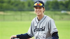 Adam Jacques v dresu Hrochů Brno. Po draftu MLB patří týmu Cincinnati Reds. Adam Jacques v dresu Hrochů Brno. Po draftu MLB patří týmu Cincinnati Reds.