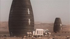 Model obydlí pro MARS od týmu AI. SpaceFactory