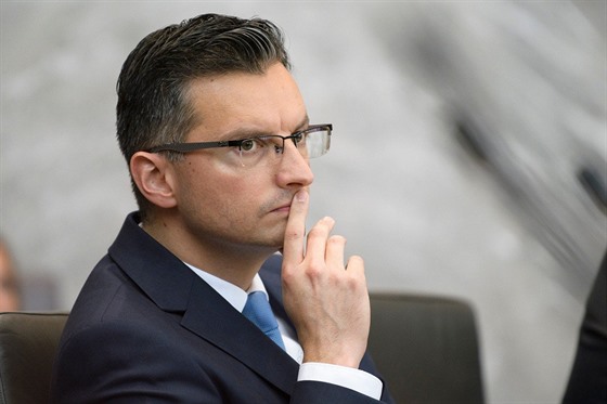 Slovinský premiér Marjan arec (22. ervna 2018)