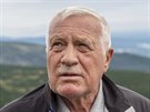 Bval prezident Vclav Klaus se spolen se synem Vclavem vydali na tradin...