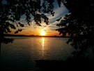 západ slunce nad Oblanovem západ slunce nad Oblanovem