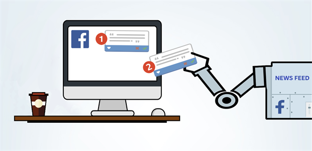 Jak vám facebook sestavuje obsah hlavní stránky na míru? Jak vám facebook sestavuje obsah hlavní stránky na míru?
