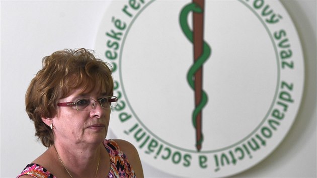 Předsedkyně Odborového svazu zdravotnictví a sociální péče ČR Dagmar Žitníková... Předsedkyně Odborového svazu zdravotnictví a sociální péče ČR Dagmar Žitníková...