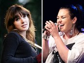 Zpěvačka Ewa Farna v září 2007 a dubnu 2018 Zpěvačka Ewa Farna v září 2007 a dubnu 2018