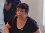 Renata Vidršperková se svým obhájcem u soudu. (15. srpna 2018) Renata Vidršperková se svým obhájcem u soudu. (15. srpna 2018)