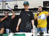 Subtilní Dvořáček spořádal přes dvě stovky knedlíků Subtilní Dvořáček spořádal přes dvě stovky knedlíků