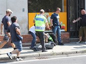 Shromáždění Dělnické strany sociální spravedlnosti proti násilí a rasismu (18.... Shromáždění Dělnické strany sociální spravedlnosti proti násilí a rasismu (18....
