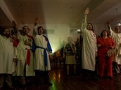 Záběr z filmu BlacKkKlansman Záběr z filmu BlacKkKlansman