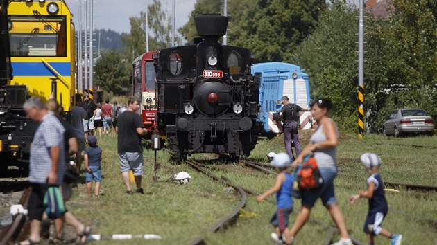 Pznivci eleznin historie si v Teli pili na sv.