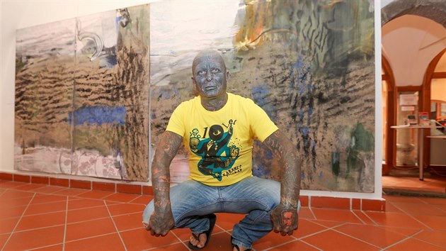 Ida Saudková a Vladimír Franz vystavují v Táboře.