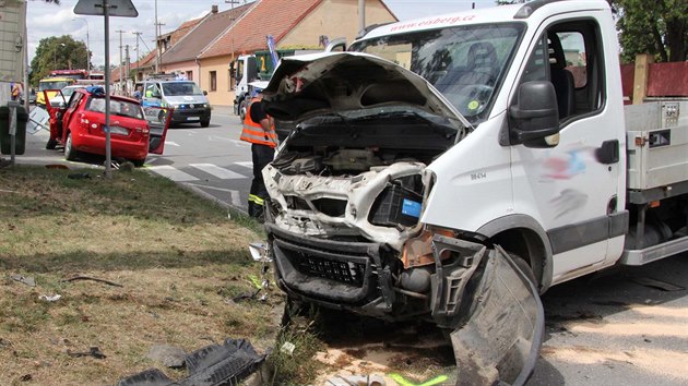 Po stetu dodvky s osobn autem jeho ofr na mst zemel.