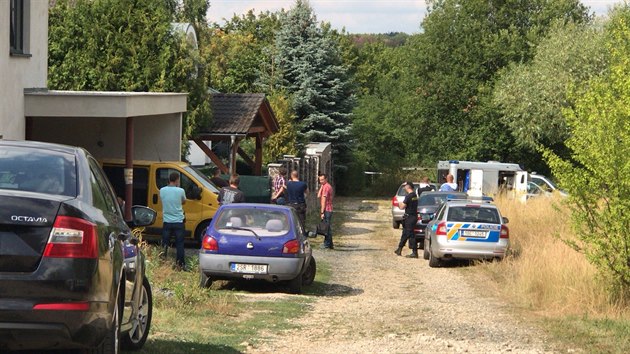 V Kamenici na Praze-vchod nali v dom zrannou enu(15.8.2018).