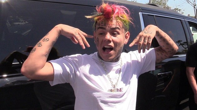 Tekashi 6ix9ine (vlastnm jmnem Daniel Hernandez), 3. kvtna 2018, Hollywood