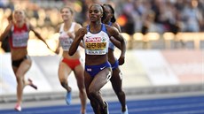 Britská sprinterka Dina Asherová-Smithová si běží pro titul evropské šampionky... Britská sprinterka Dina Asherová-Smithová si běží pro titul evropské šampionky...