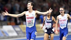 OPRAVDU JSEM VYHRÁL? Sedmnáctiletý norský zázrak Jakob Ingebrigtsen vítězí na... OPRAVDU JSEM VYHRÁL? Sedmnáctiletý norský zázrak Jakob Ingebrigtsen vítězí na...