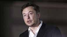 Americký podnikatel a vynálezce Elon Musk při tiskové konferenci v Chicagu.... Americký podnikatel a vynálezce Elon Musk při tiskové konferenci v Chicagu....