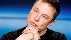 Americký podnikatel a vynálezce Elon Musk na snímku z února 2018