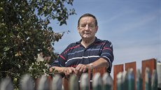 Končící starosta Dobříče na Plzeňsku Václav Lomička (9. srpna 2018) Končící starosta Dobříče na Plzeňsku Václav Lomička (9. srpna 2018)