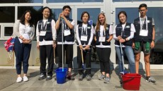 Korejští studenti přijeli pomáhat na Vysočinu Korejští studenti přijeli pomáhat na Vysočinu