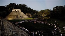 Mayské ruiny v Palenque.